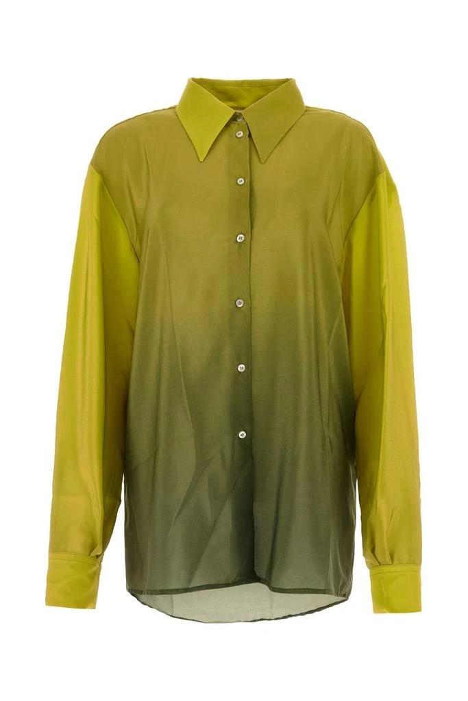 Amotea Amotea Gradient Button-Up Blouse 1