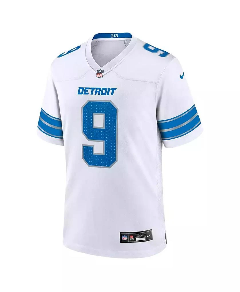 NIKE Men's Jameson Williams White Detroit Lions White Game Jersey 3