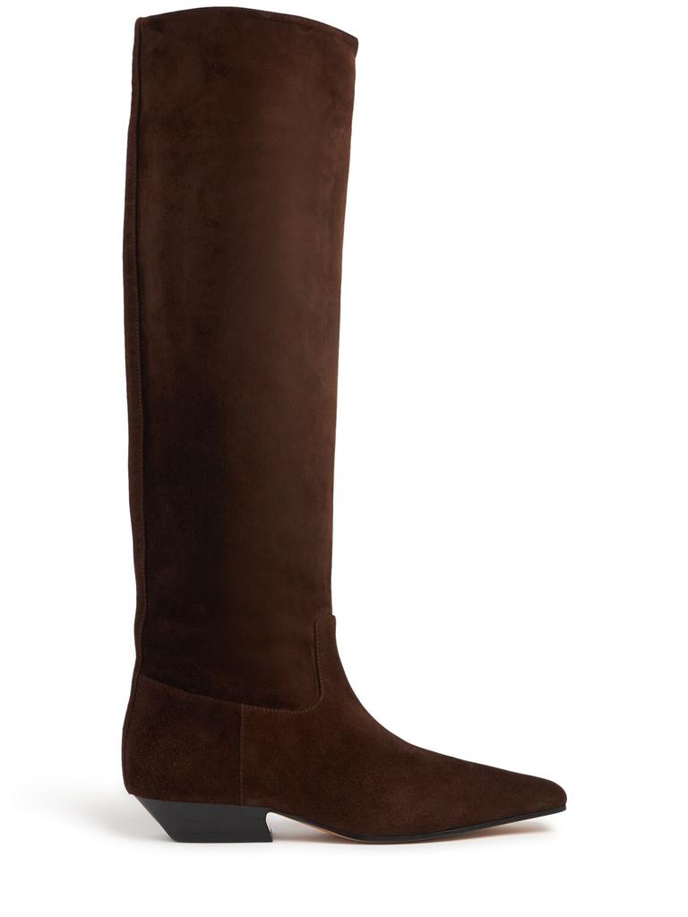 【関税込み】KHAITE 'Austin' ankle boots KHAITE Austin snake-effect leather ankle boots | NET-A-PORTER