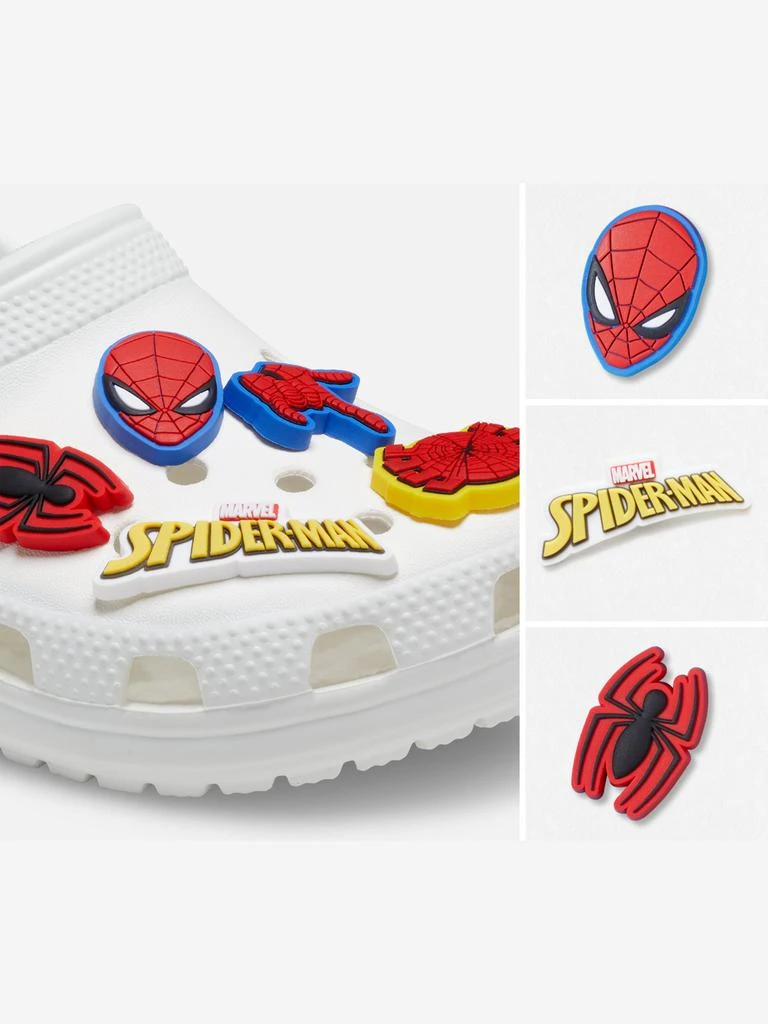 Crocs Crocs Kids Spider Man Jibbitz™ Charm 5 Pack in Multicolour 4