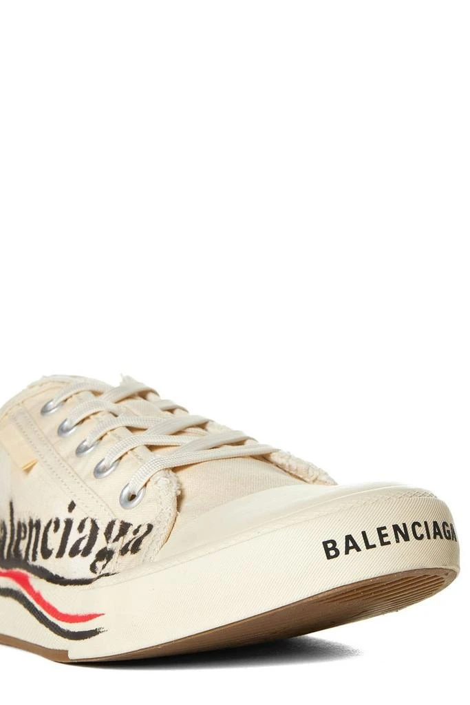 Balenciaga Balenciaga Paris Logo Printed Lace-Up Sneakers 4