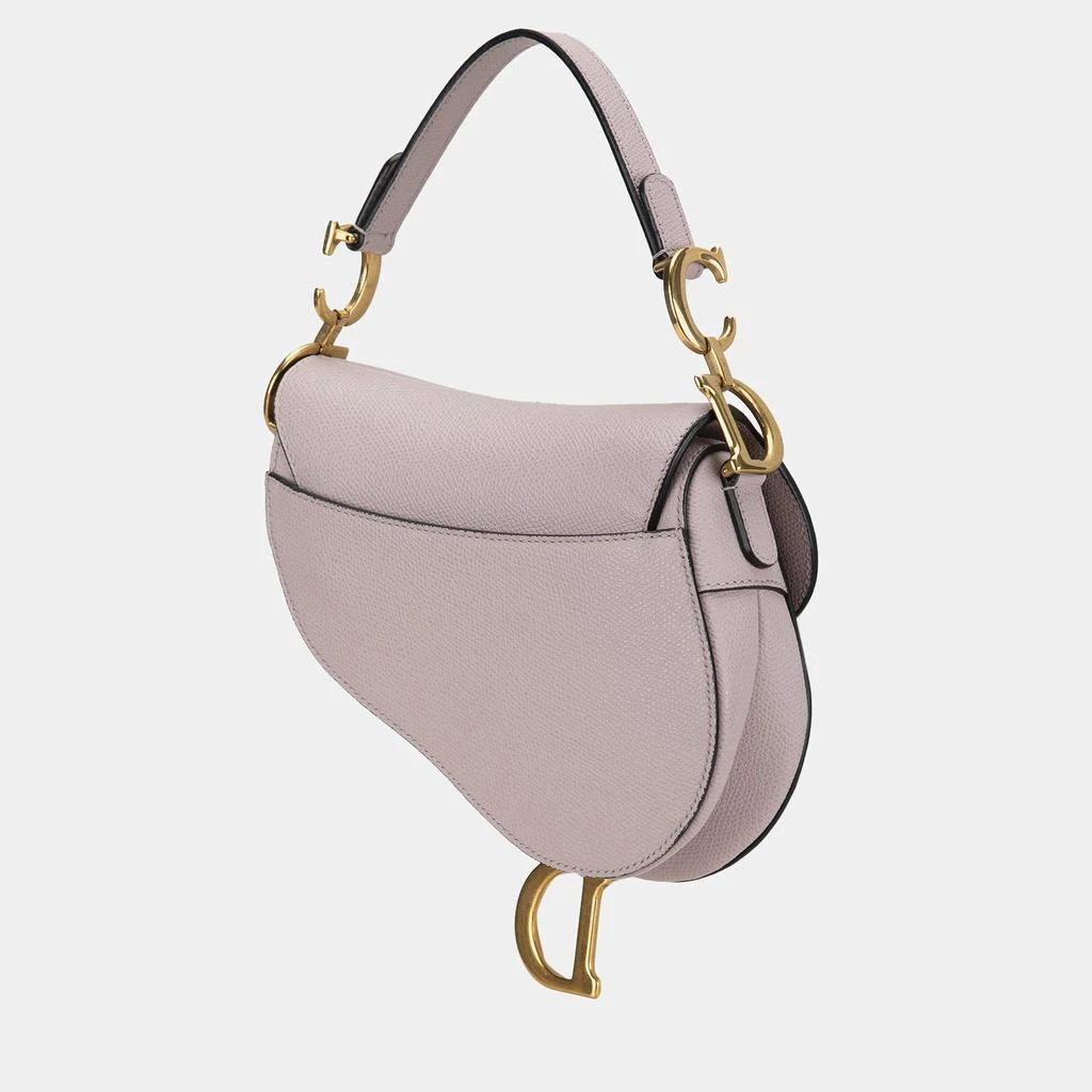 Dior Dior Pink Mini Leather Saddle Bag 2