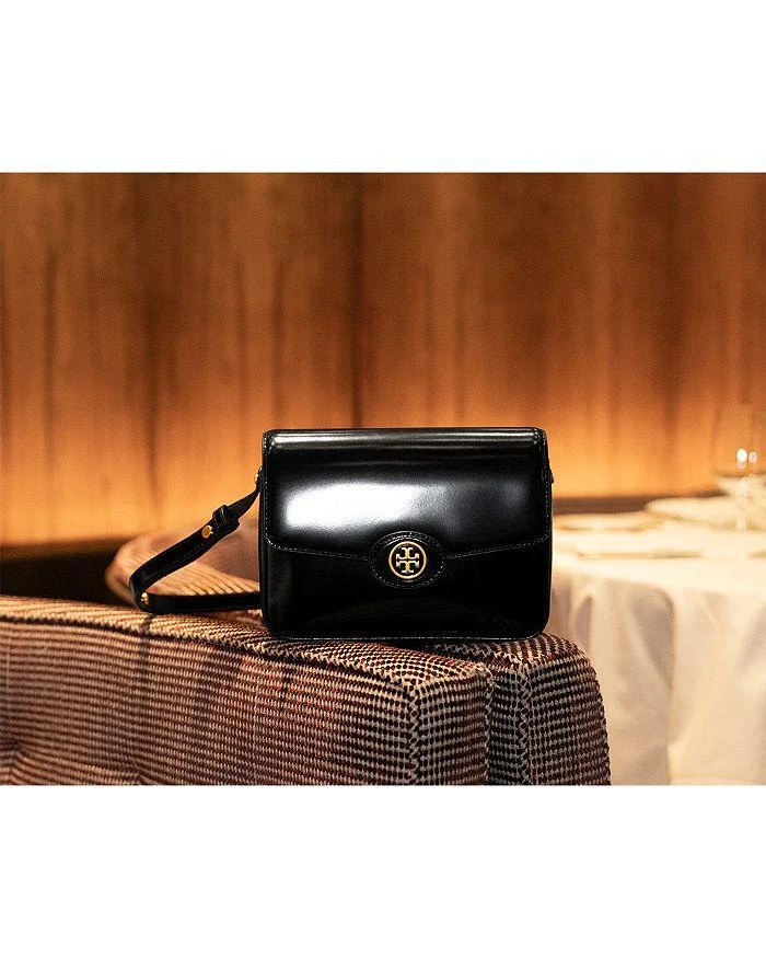 Tory Burch Robinson Spazzolato Leather Convertible Shoulder Bag 3