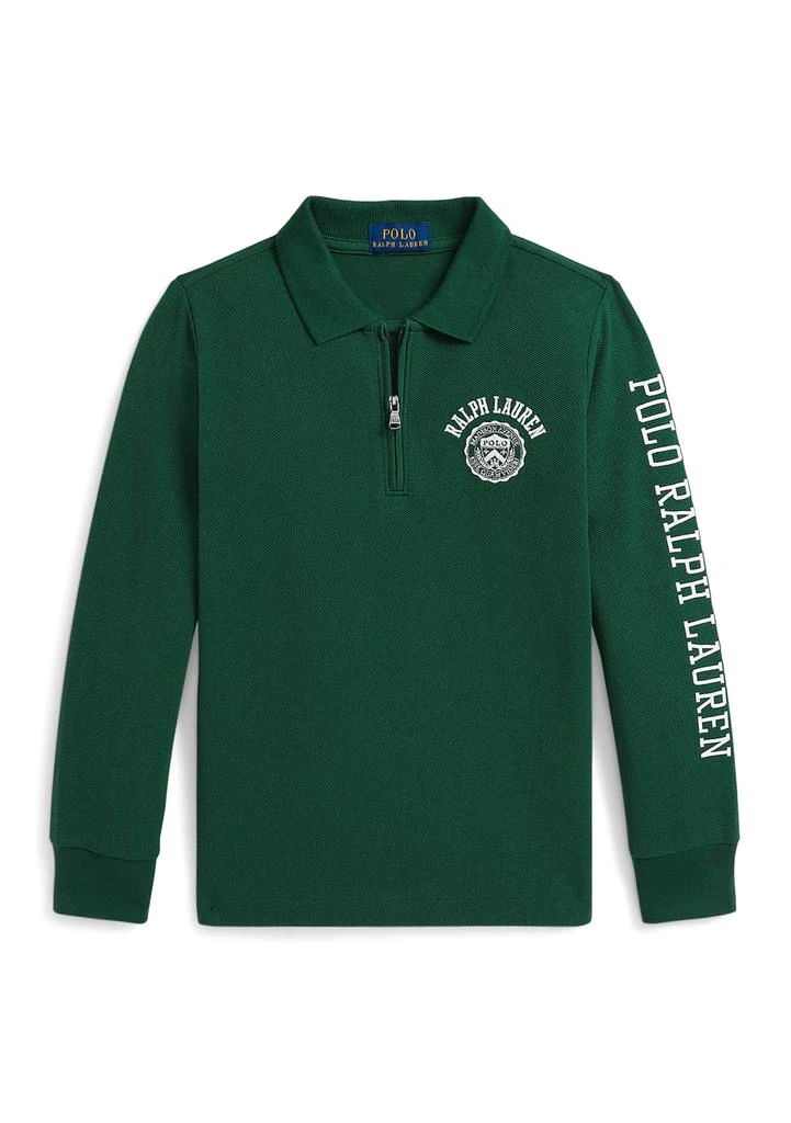 Ralph Lauren Boys 2-7 Logo Cotton Mesh Polo Shirt