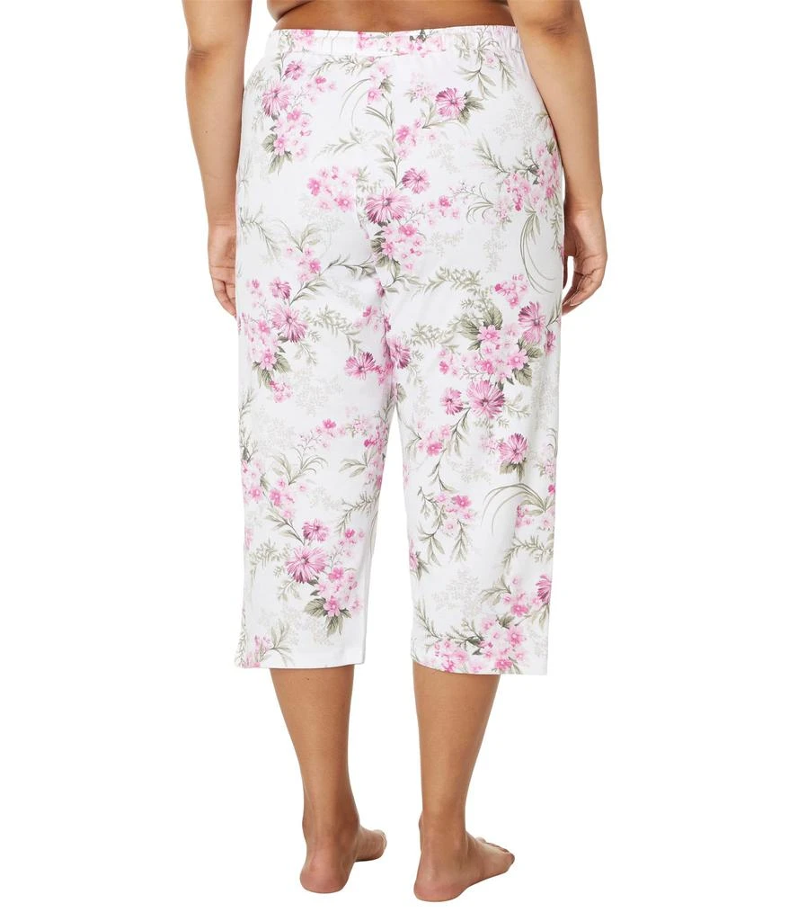 Karen Neuburger Plus Short Sleeve Girlfriend Capri PJ Set 5
