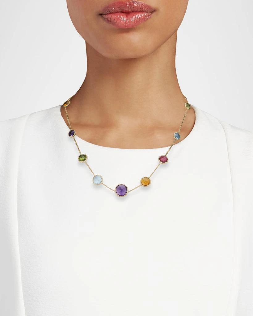 Marco Bicego Jaipur Color 18K Gold Gemstone Necklace 2
