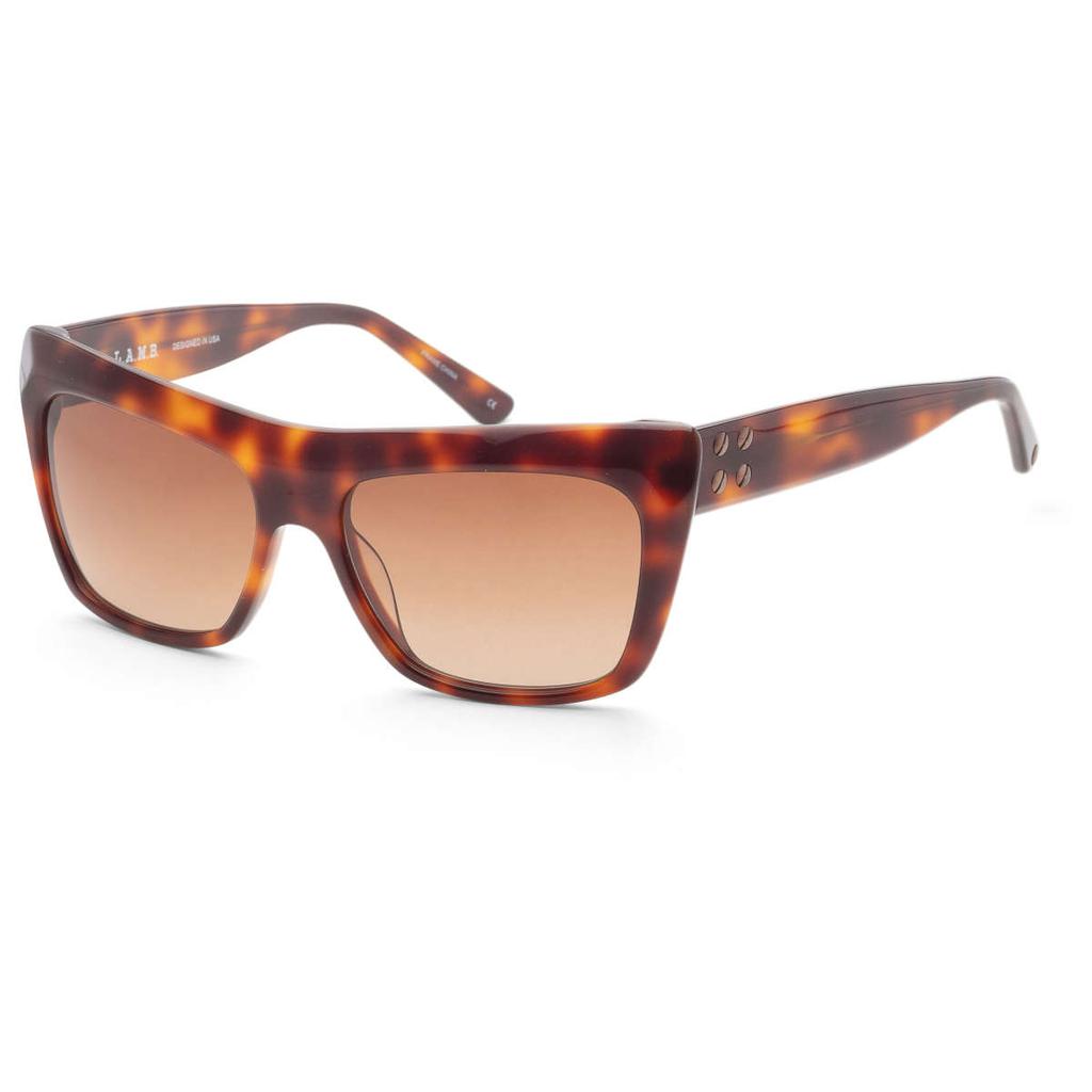 L.A.M.B. L.A.M.B. Women's Brown Browbar Sunglasses