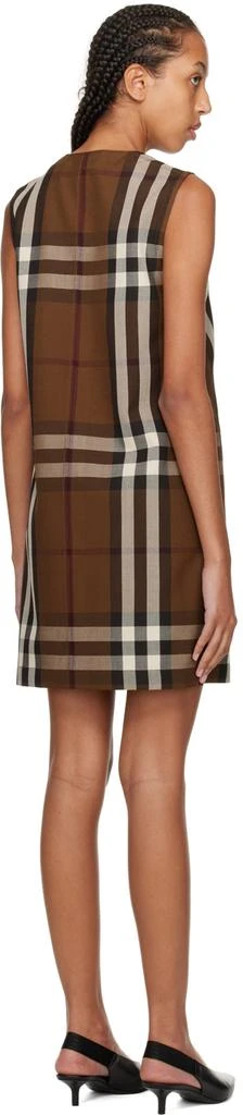 Burberry Brown Sofy Midi Dress 3