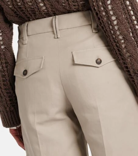 Brunello Cucinelli Cotton and linen Bermuda shorts 5