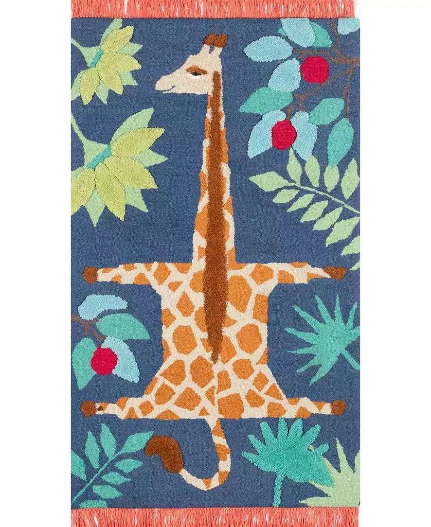 Momeni Atticus ATC-3 Navy 3' x 5' Area Rug 1
