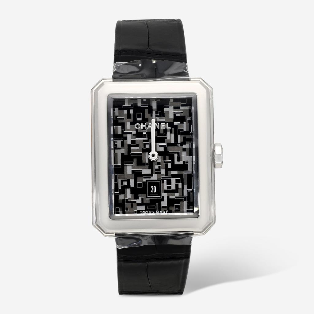 Chanel Chanel Boyfriend Tweed Stainless Steel Quartz Ladies Watch H6128