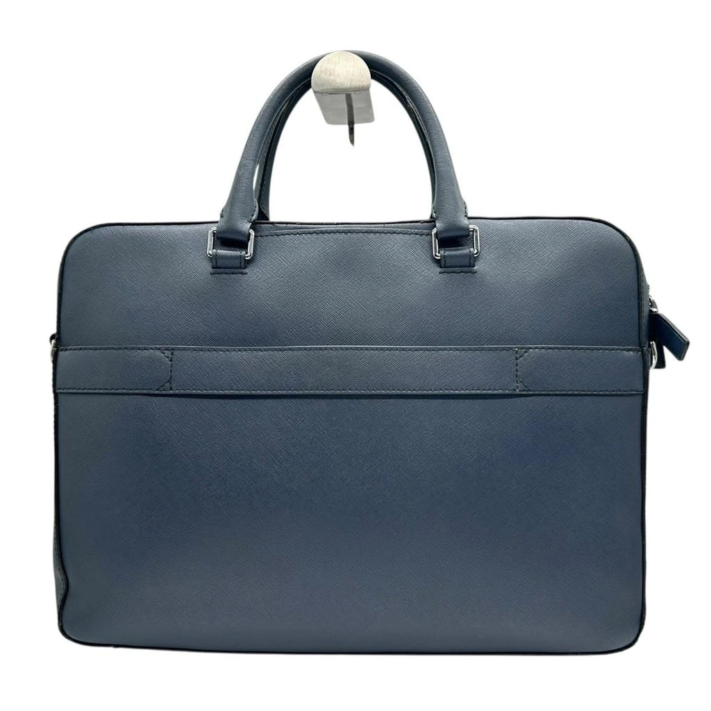 Michael Kors blue Navy Pvc Briefcase (Pre-Owned) 3