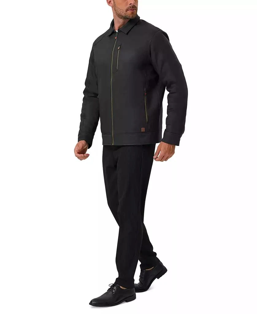 HAWKE 
CO Men
s Flannel Lined Chore Jacket 3
