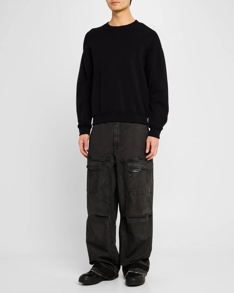 RTA Men's Wylie Wide-Leg Cargo Jeans 2
