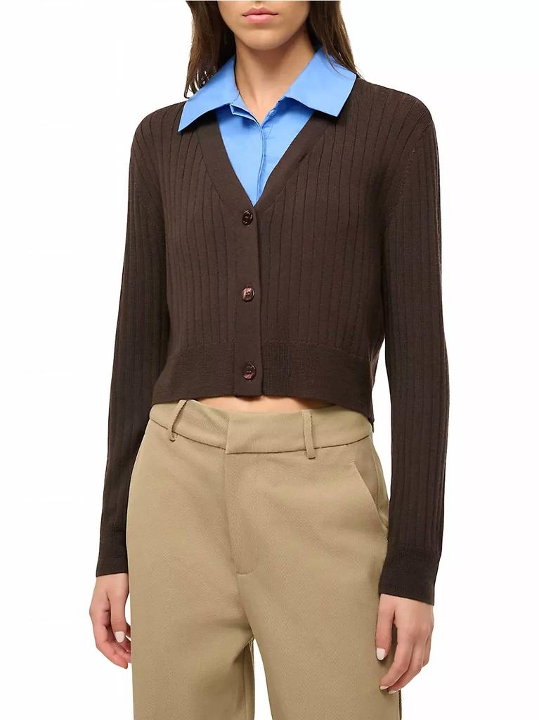 Staud Staud - WALLIS COLLARED SWEATER