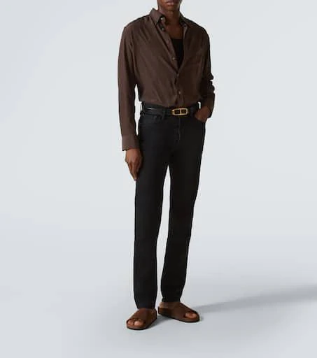 Tom Ford Harris suede slides 2