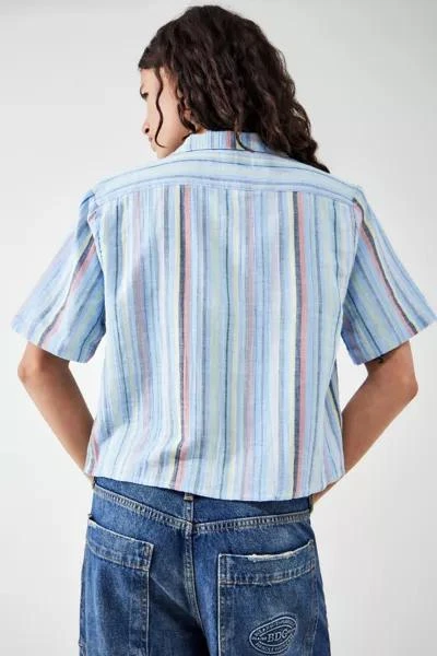 BDG BDG Sunshine Stripe Crop Shirt 4