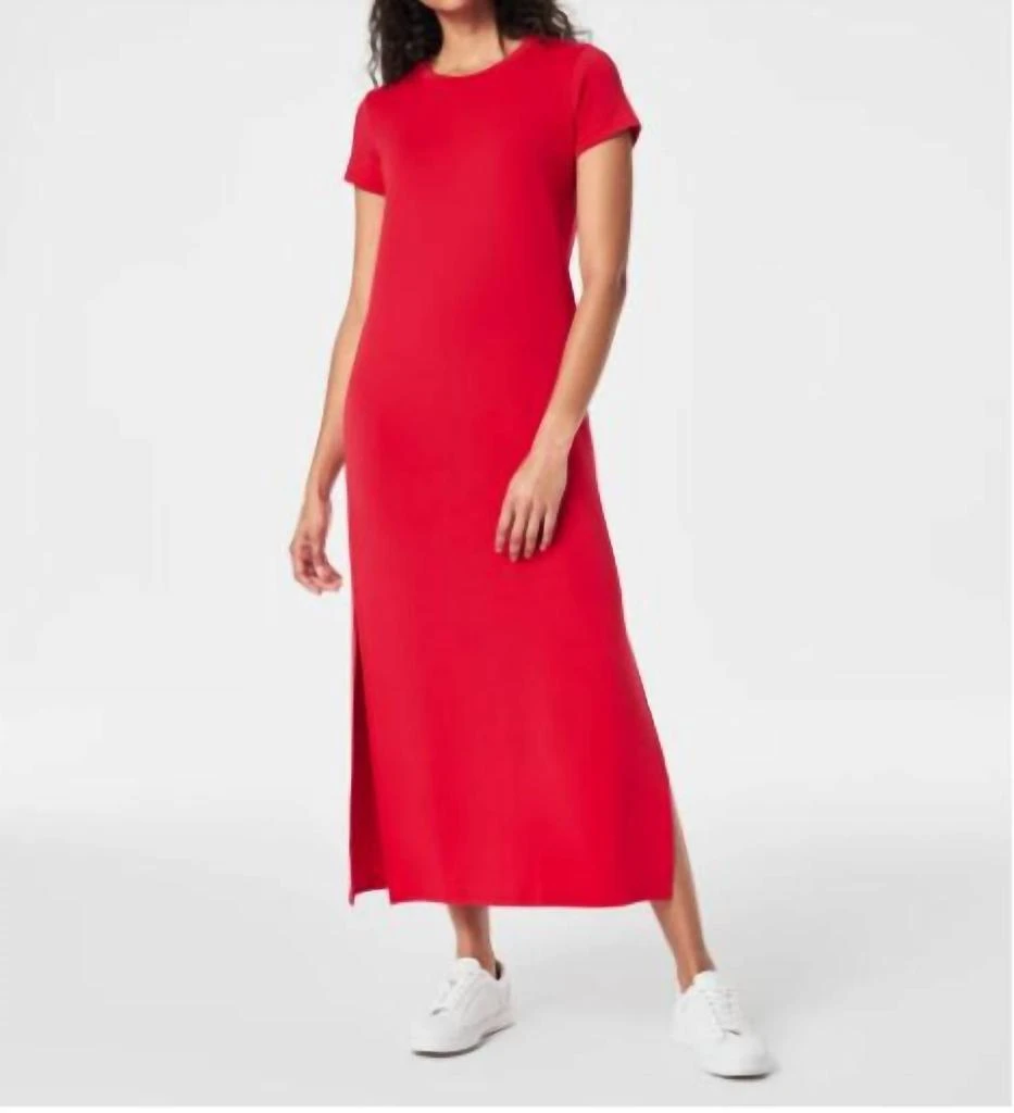 SPANX Airessentials Maxi Dress In  Red 1