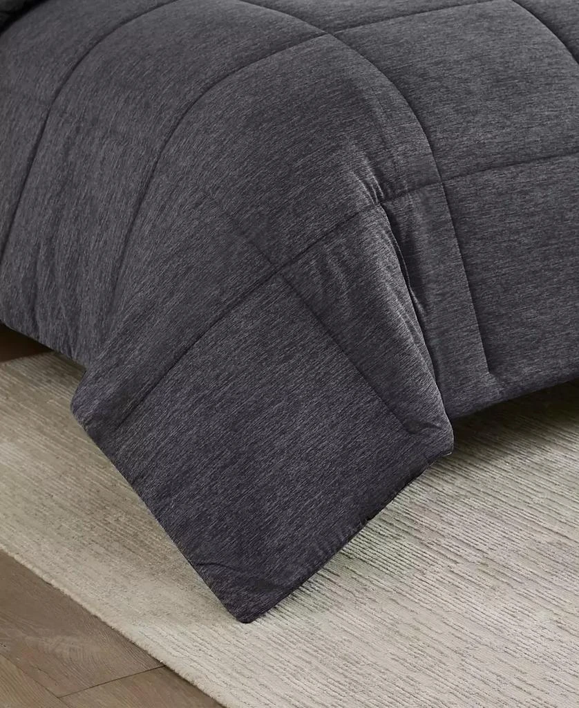 Intelligent Design Comfort Cool Jersey Knit Oversized Down Alternative Comforter 7