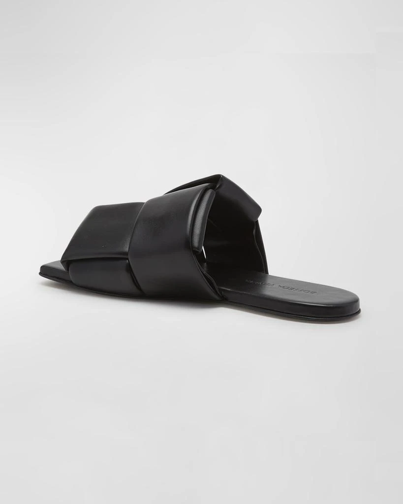 Bottega Veneta Patch Mule Woven Leather Flat Sandals 4