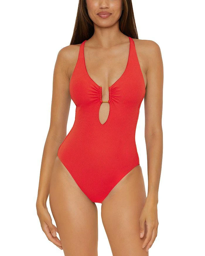 Becca Modern Edge One Piece Swimsuit 1