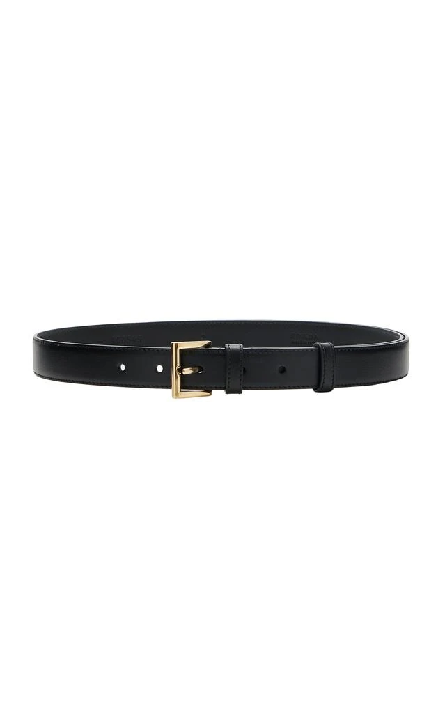 Prada Prada - Leather Belt - Black - 90 cm - Moda Operandi 1