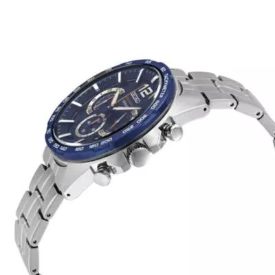 Seiko Seiko Chronograph Quartz Blue Dial Men's Watch SSB345 2