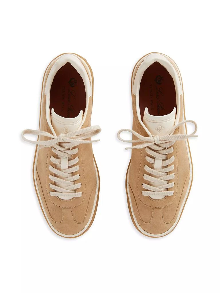 Loro Piana Tennis Walk Suede Sneakers 4