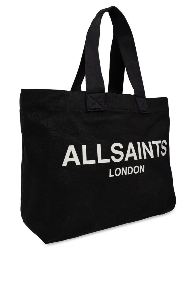 ALL SAINTS Allsaints Logo Canvas Tote Bag 4