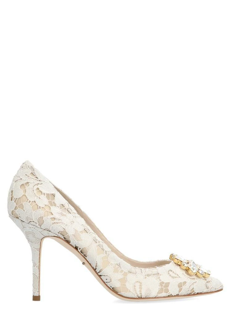 Dolce 
Gabbana Dolce 
Gabbana Bellucci Lace Embellished Pumps 1