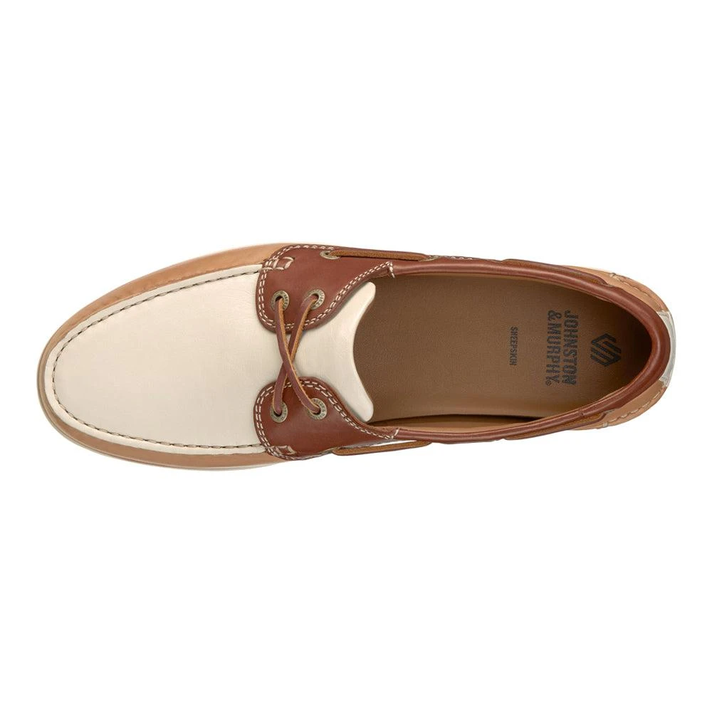 Johnston & Murphy Monaco 2 Eye Boat Shoes 4