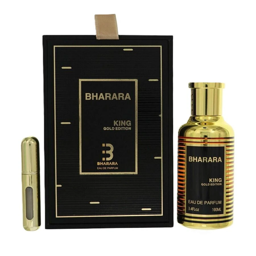 Bharara Men's King Gold Edition EDP Spray 3.4 oz Fragrances 850050062493 1