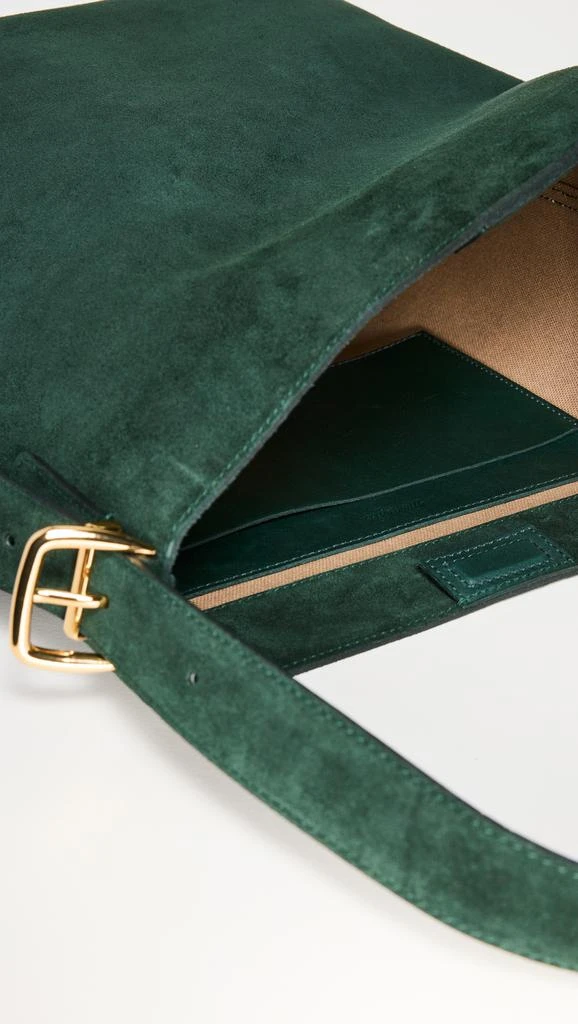 Madewell Essentials Bucket Tote Suede 6