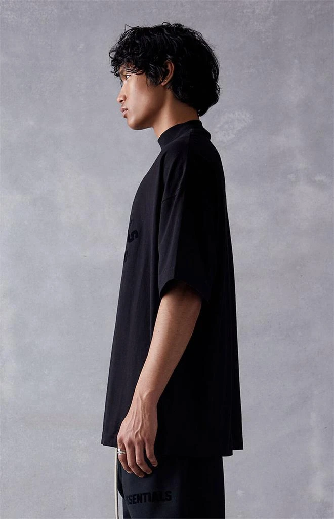 Essentials Jet Black T-Shirt 2