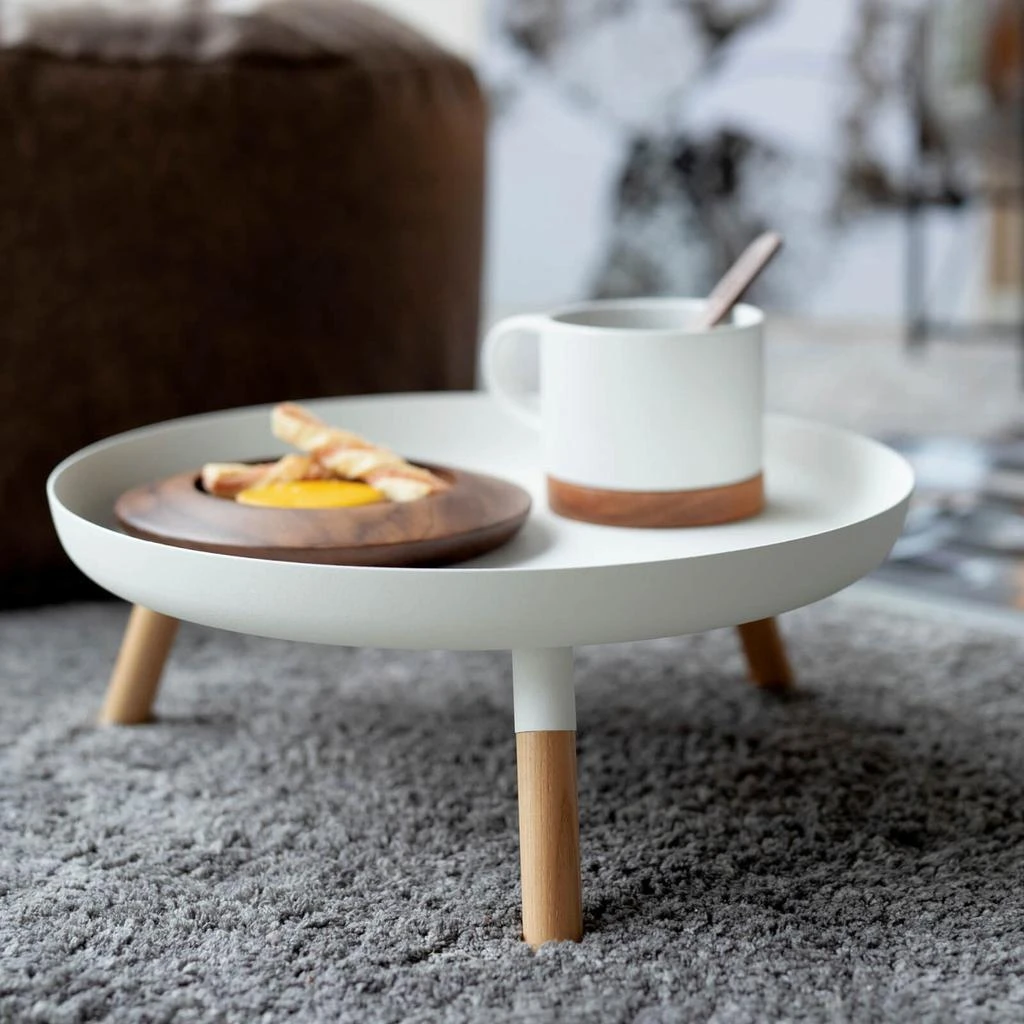 Yamazaki Yamazaki Plain Tray With Legs - White 3