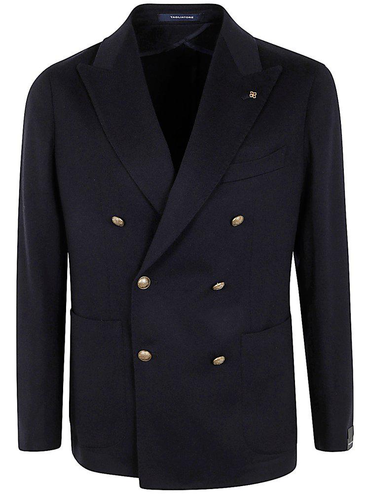 TAGLIATORE Tagliatore Double-Breasted Tailored Blazer