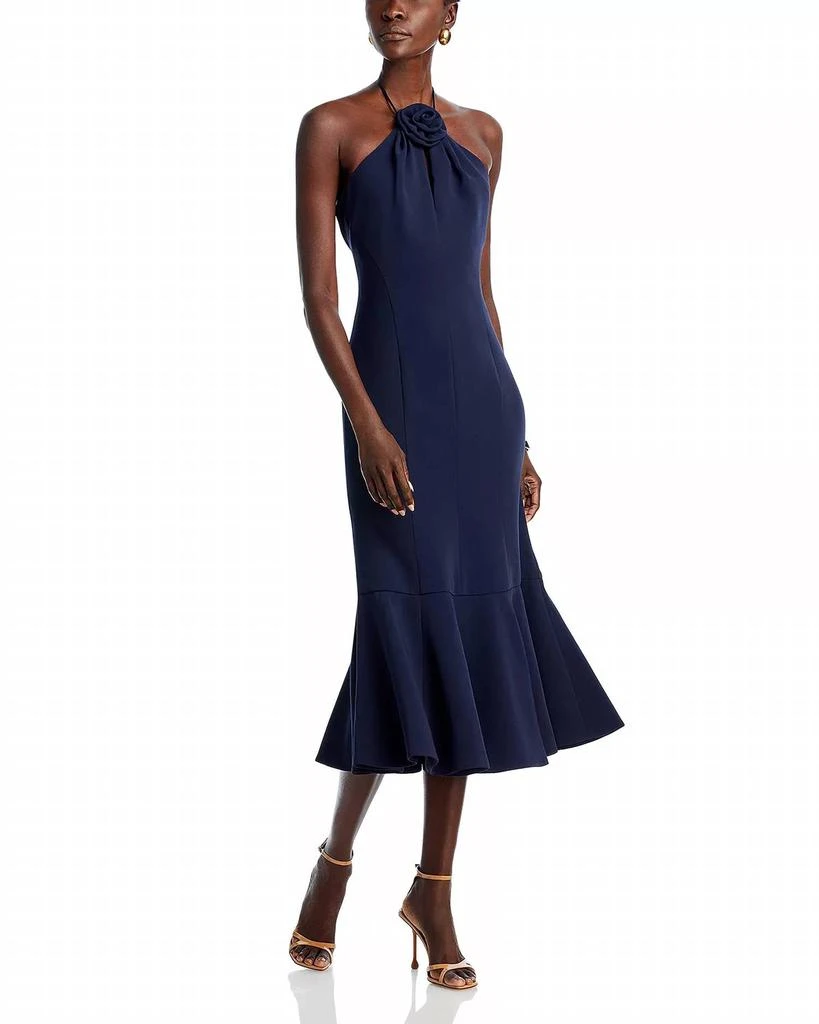 Cinq a Sept Cinq A Sept - Crepe Flower Jennie Midi Dress 6