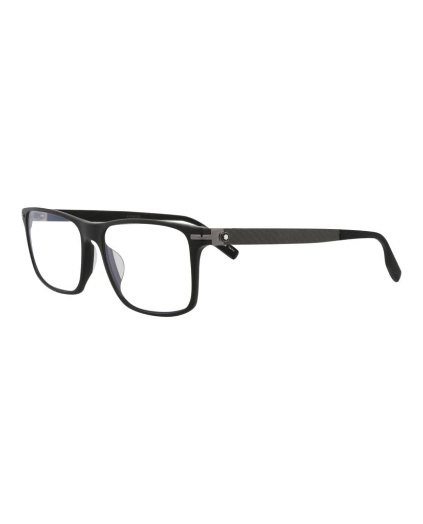 MontBlanc Square-Frame Acetate Sunglasses