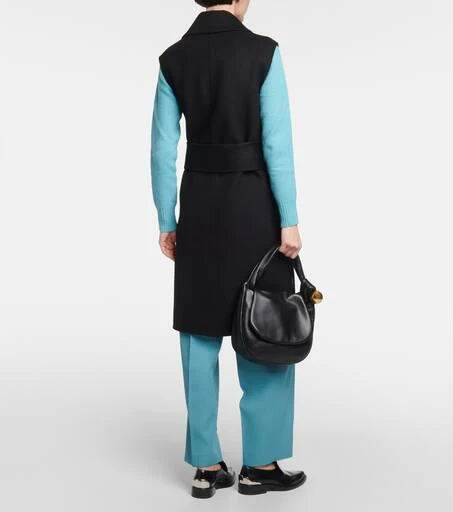 Joseph Garance wool and cashmere wrap coat 3
