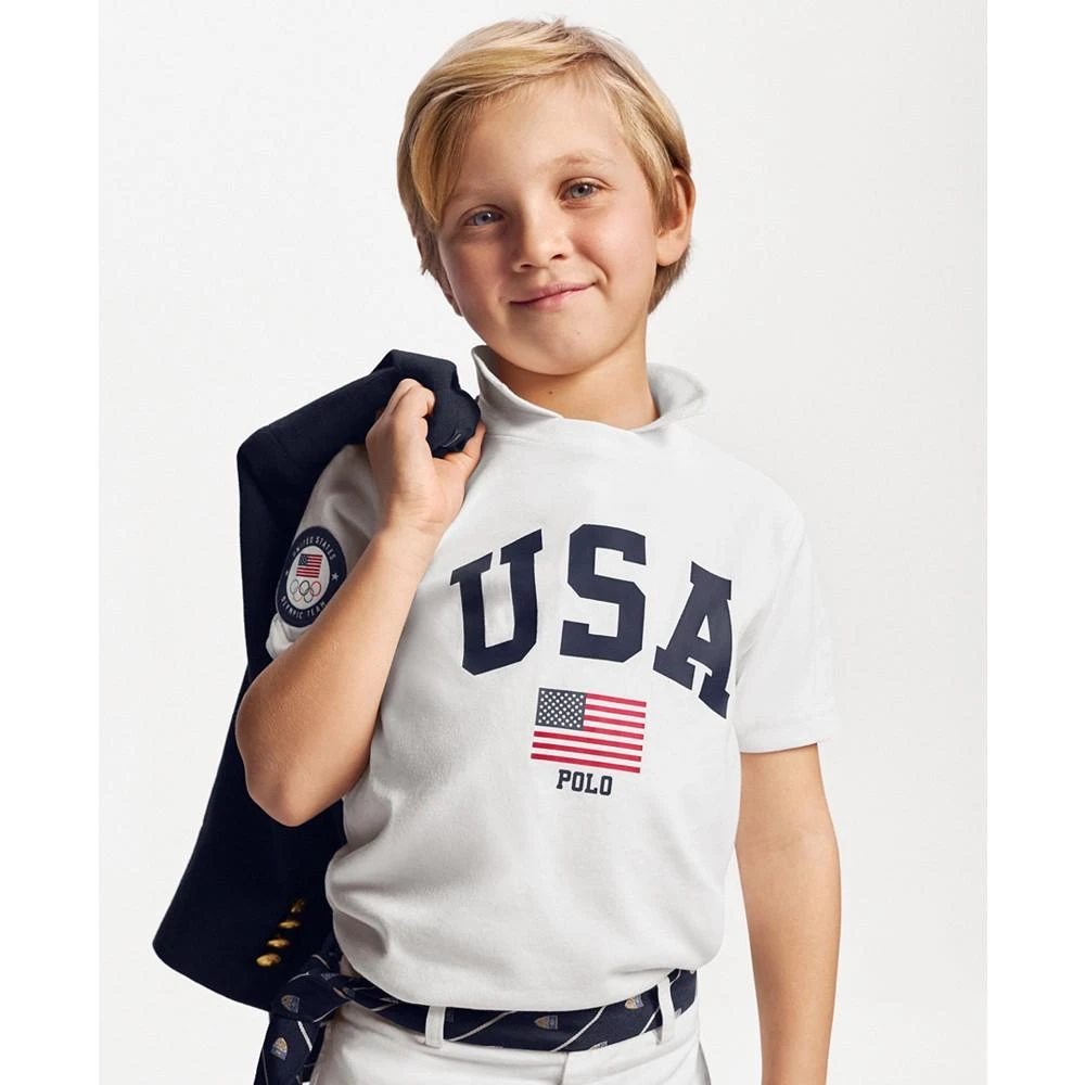 Ralph Lauren Unisex Team USA Fleece Baseball Jacket 5