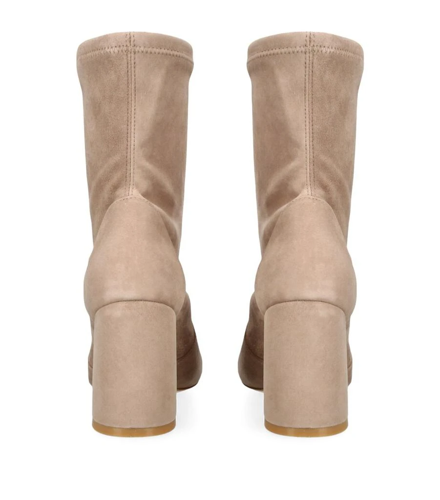 Stuart Weitzman Suede Ankle Boots 85 2