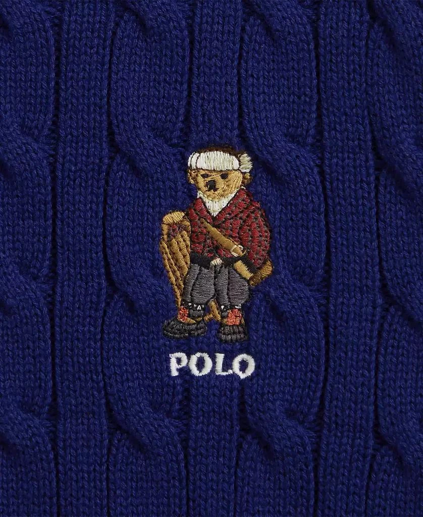 Ralph Lauren Boys
8-20 Polo Bear Cable-Knit Cotton Sweater 3