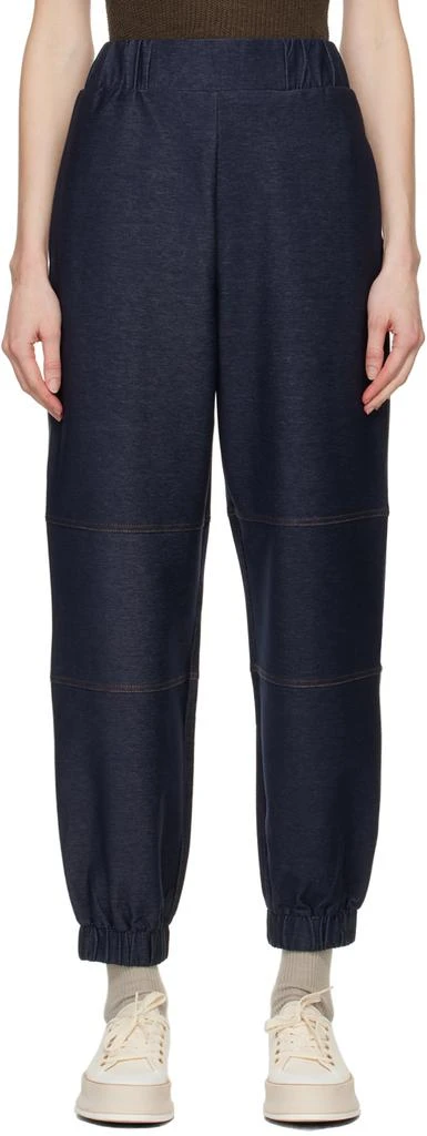 Max Mara Navy Badesse Trousers 1