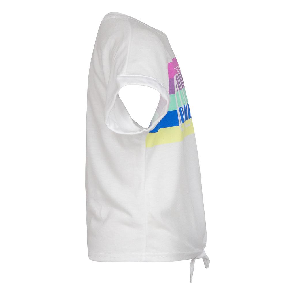 Converse Striped Front Tie Top (Big Kids)