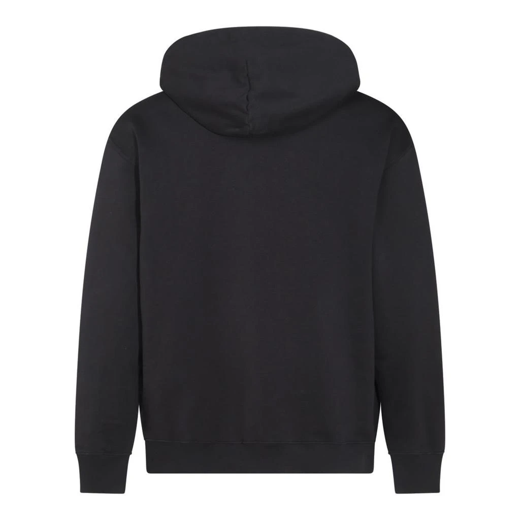 MM6 MM6 Maison Margiela Numbers-Motif Drawstring Hoodie 2