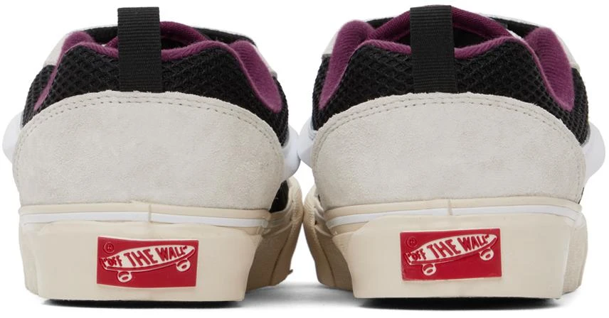 Vans Off-White & Black Knu Skool Vlt LX Sneakers 2
