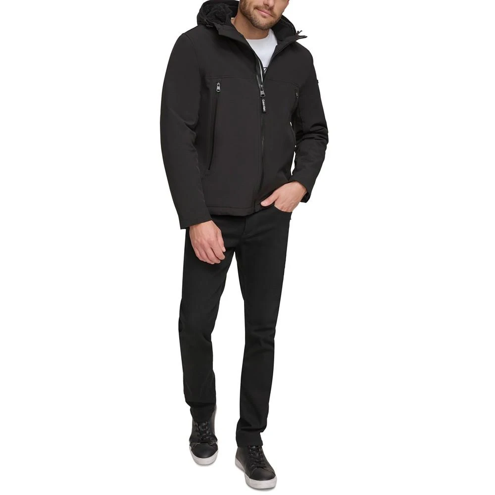 Calvin Klein Men's Sherpa Lined Infinite Stretch Soft Shell Jacket 5