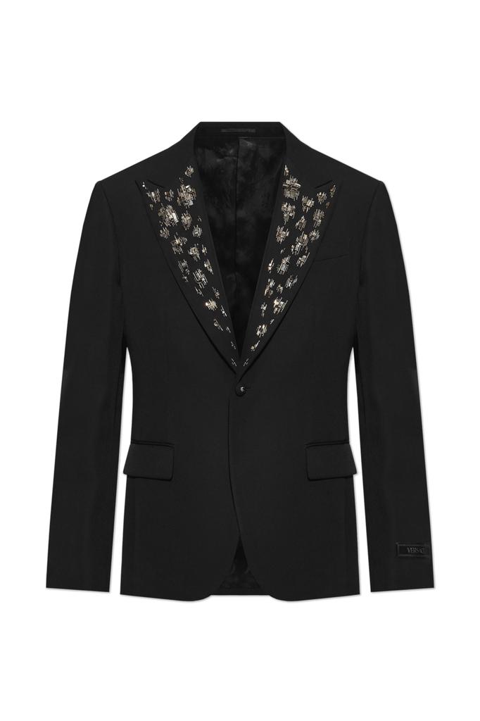 Versace Versace Baroque Cloquet Zipped Bomber Jacket
