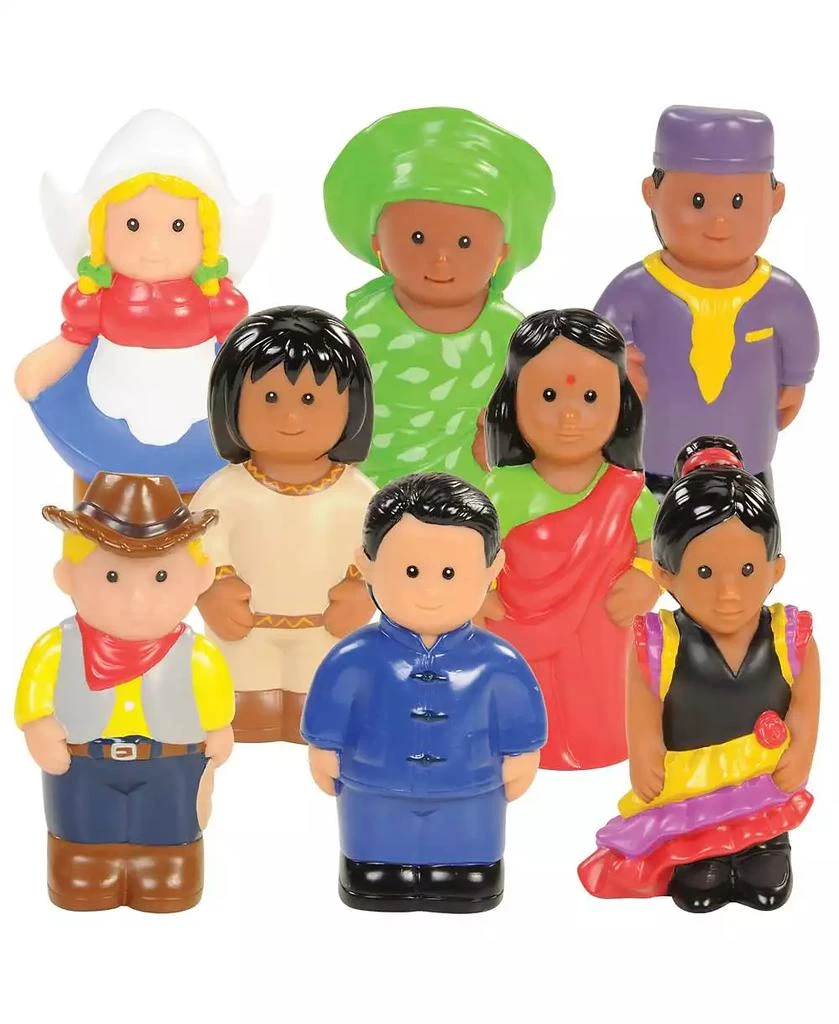 Kaplan Early Learning Company Kaplan Early Learning Around the World Dolls - Set of 8