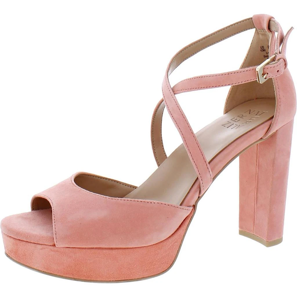 Naturalizer Naturalizer Womens Melody Block Heel Ankle Strap Platform Sandals 2